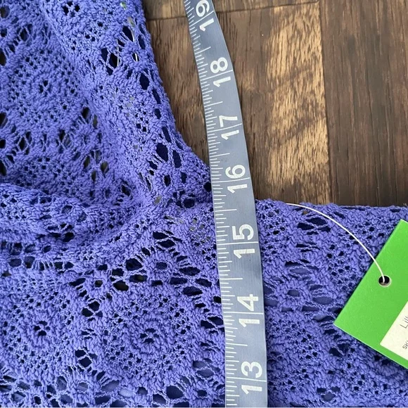 SOLD NWT New with tags Lilly Pulitzer Topanga shift dress in breakers lace blue - Picture 7 of 11